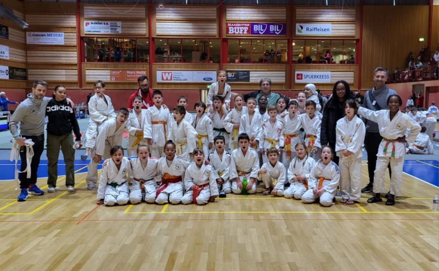 18 judokas du Heining Judo Club ont participé aux tournois de Ettelbruck au Luxembourg.